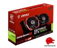 MSI GeForce GTX1050Ti-GAMINGX4G 4GB OC GDDR5 128Bit NVidia Ekran Kartı - 1